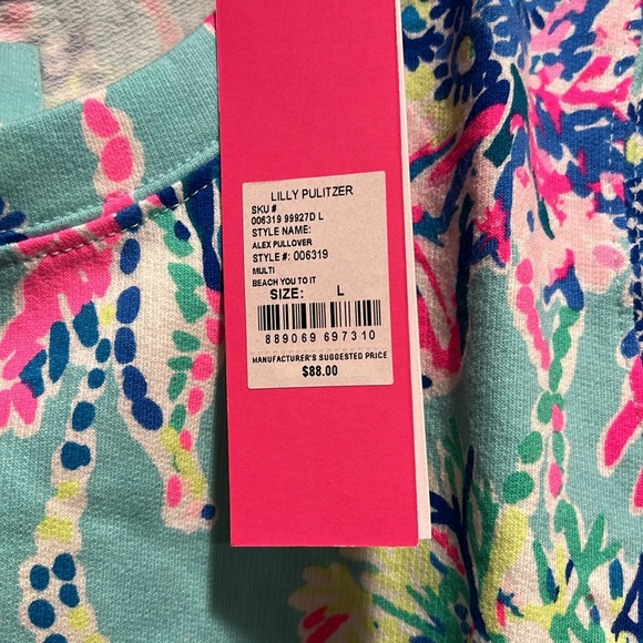 Lilly Pulitzer Alex Luxletic Pullover - Picture 3 of 7
